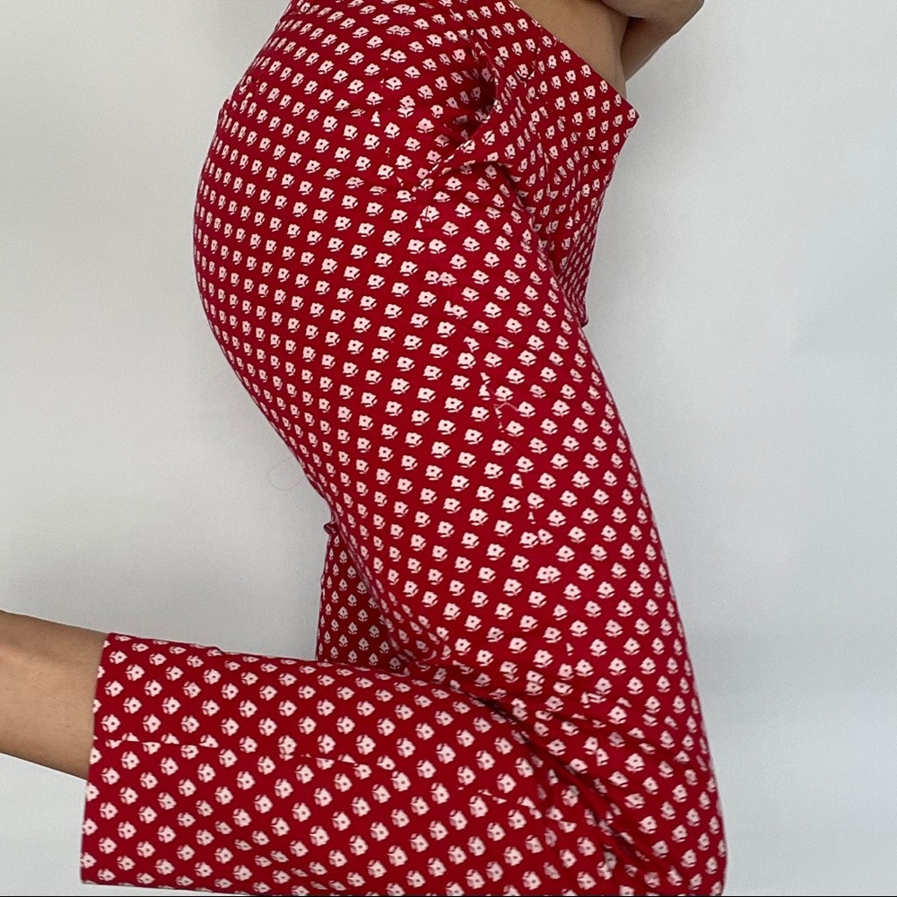 Cherry Red Trousers/Chino by J. Crew size 00